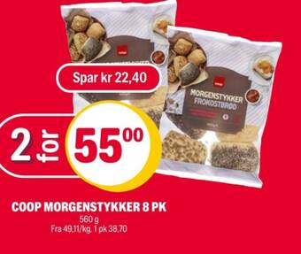 Coop Extra Coop rundstykker tilbud