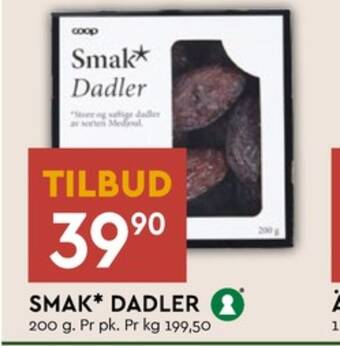 Coop Mega Smak dadler tilbud