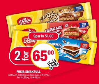 Coop Extra Smakfull sjokoladeplate tilbud