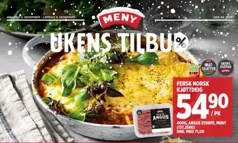 Meny Fersk norsk kjøttdeig tilbud