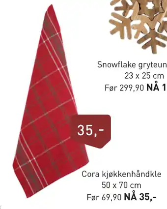 Kid Interiør Cora kjøkkenhåndkle tilbud