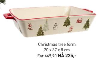Kid Interiør Christmas tree form tilbud