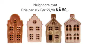 Kid Interiør Neighbors pynt tilbud