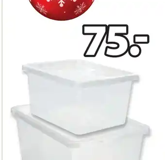 JYSK Basic box oppbevaringsboks tilbud