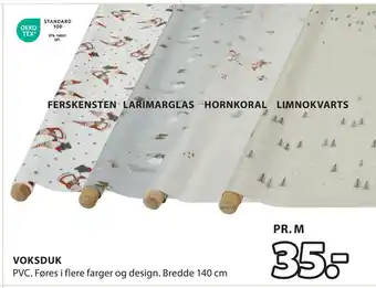 JYSK Voksduk tilbud