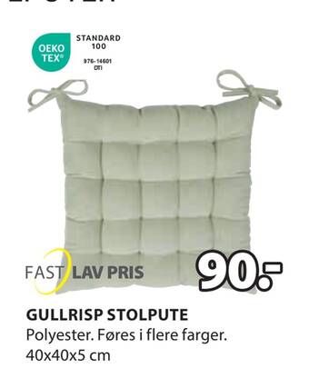 JYSK Gullrisp stolpute tilbud