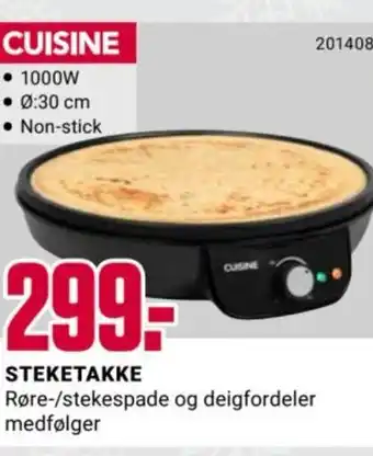 Europris STEKETAKKE tilbud
