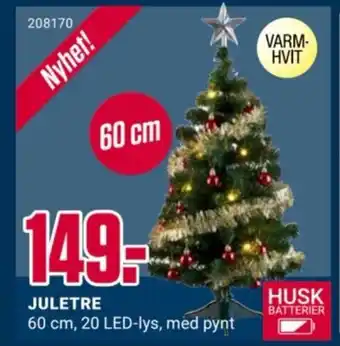 Europris JULETRE tilbud