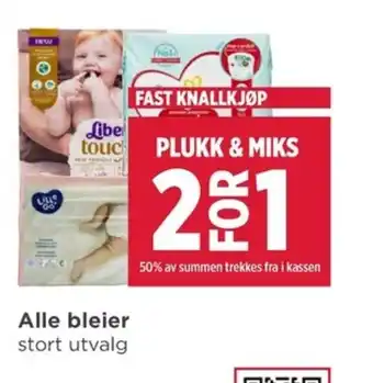 Meny Alle bleier tilbud