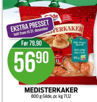 Kiwi MEDISTERKAKER 800 g Gilde tilbud