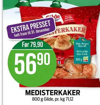 Kiwi MEDISTERKAKER 800 g Gilde tilbud