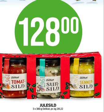 Kiwi JULESILD 3 x 380 g Delikat tilbud