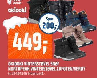 Coop Obs Okidoki barnestøvler tilbud