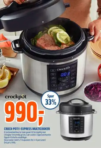 Coop Obs Crock pot slowcooker tilbud