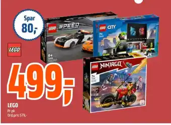 Coop Obs Lego byggesett tilbud