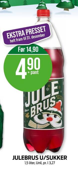 Kiwi Ukjent julebrus tilbud