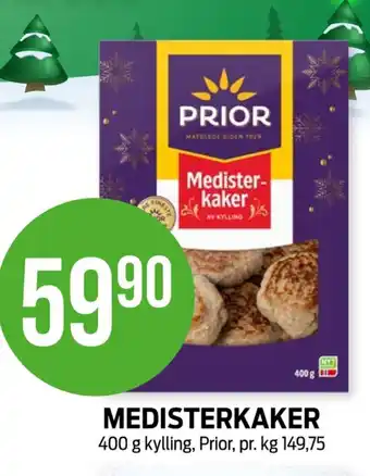Kiwi Prior medisterkaker tilbud