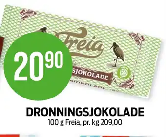 Kiwi Dronning kokesjokolade tilbud
