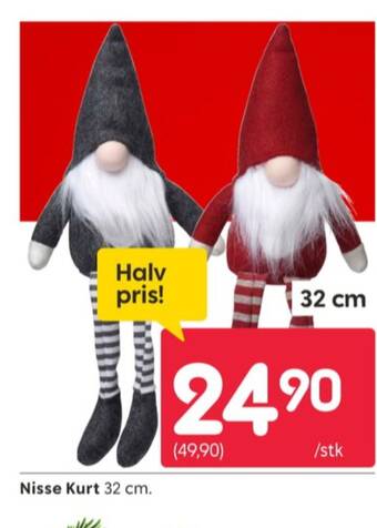 Rusta Ukjent julenisse tilbud