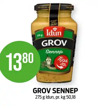 Kiwi Idun grov sennep tilbud