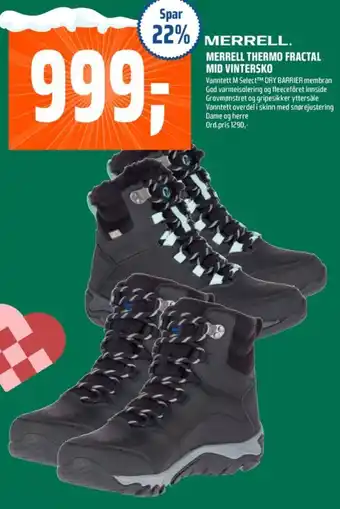 Coop Obs Merrell støvler tilbud
