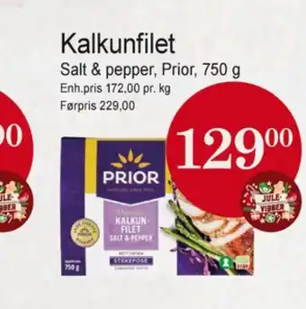Joker Prior kalkunfilet tilbud