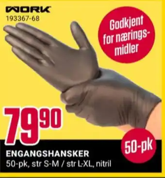 Europris Ukjent engangshansker tilbud