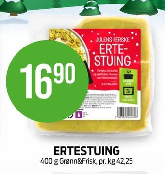Kiwi Grønn og frisk ertestuing tilbud