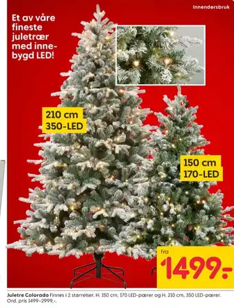 Ukjent kunstig juletre