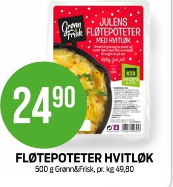 Kiwi Grønn og frisk fløtepoteter tilbud