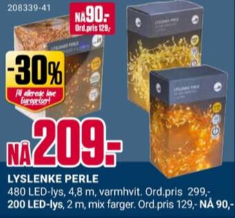 Europris Light it lyskjede tilbud