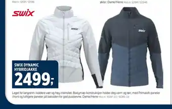 Sport 1 Swix dynamic hybridjakke tilbud