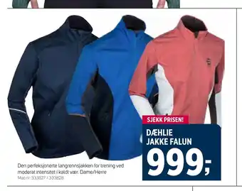 Sport 1 Dæhlie jakke falun tilbud