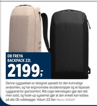 Sport 1 Db freya backpack 22l tilbud