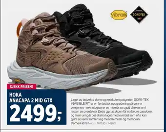 Sport 1 Hoka anacapa 2 mid gtx tilbud