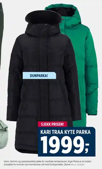 Sport 1 Kari traa kyte parka tilbud