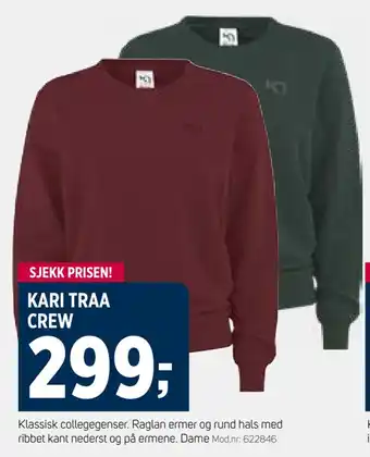 Sport 1 Kari traa crew tilbud