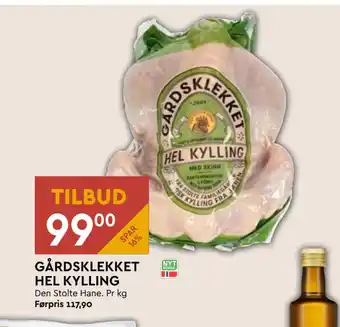Coop Mega Gårdsklekket hel kylling tilbud