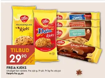 Coop Mega Freia kjeks tilbud