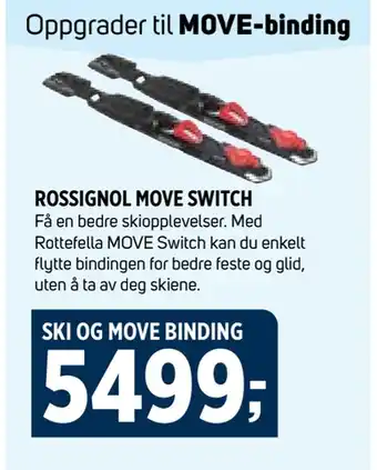 Sport 1 Ski og move binding tilbud