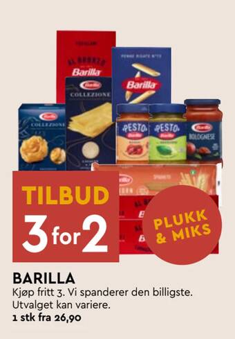 Coop Mega Barilla tilbud