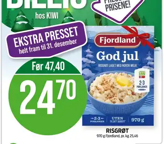 Kiwi Risgrøt tilbud