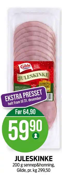Kiwi Juleskinke tilbud