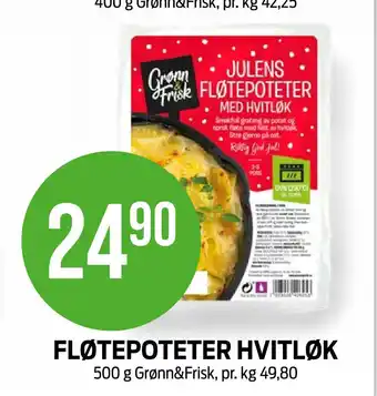 Kiwi Fløtepoteter hvitløk tilbud