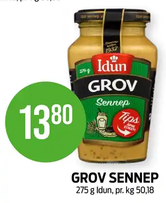 Kiwi Grov sennep tilbud