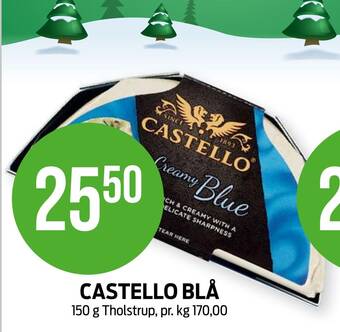 Kiwi Castello blå tilbud