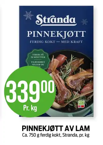 Kiwi Pinnekjøtt av lam tilbud