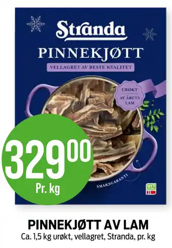 Kiwi Pinnekjøtt av lam tilbud