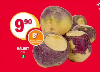 Coop Extra Kålrot tilbud