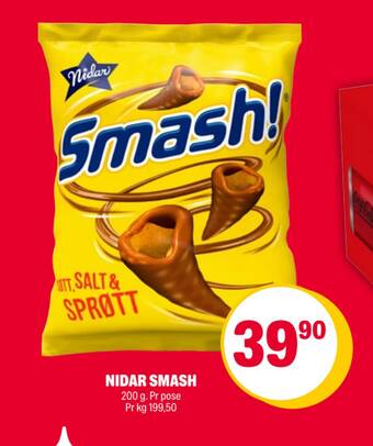 Coop Extra Nidar smash tilbud